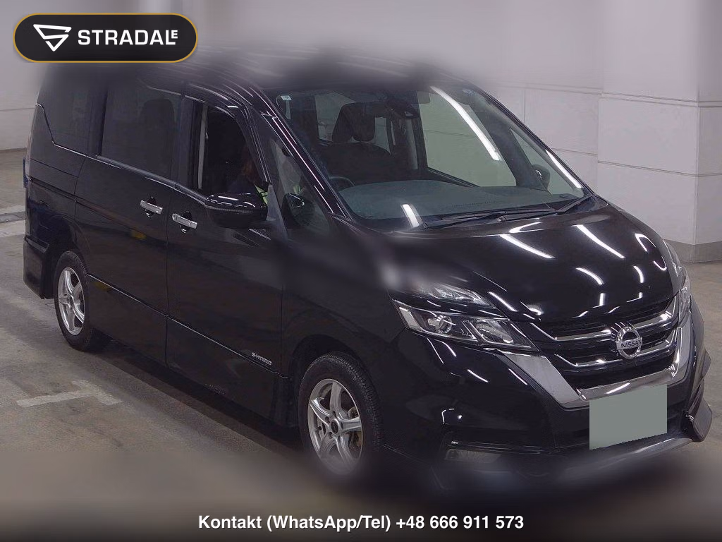 NISSAN SERENA 5D 4WD HIGHWAY STAR 2019, aukcja z Japonii, zdjęcie 1