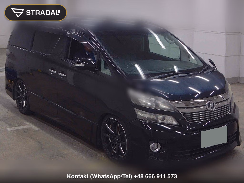 TOYOTA VELLFIRE 4WD 2.4Z 2008, aukcja z Japonii, zdjęcie 1