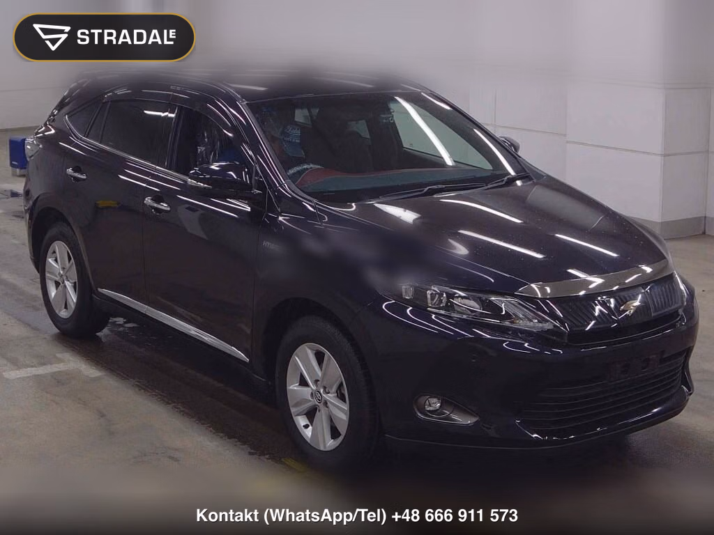TOYOTA HARRIER HYBRID 4WD ELEGANCE 2016, aukcja z Japonii, zdjęcie 1