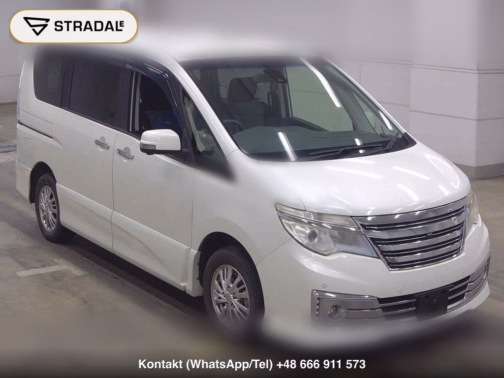 NISSAN SERENA 5D 4WD RIDER 2015, aukcja z Japonii, zdjęcie 1
