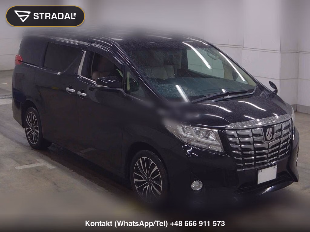 TOYOTA ALPHARD 4WD 2.5X 2017, aukcja z Japonii, zdjęcie 1
