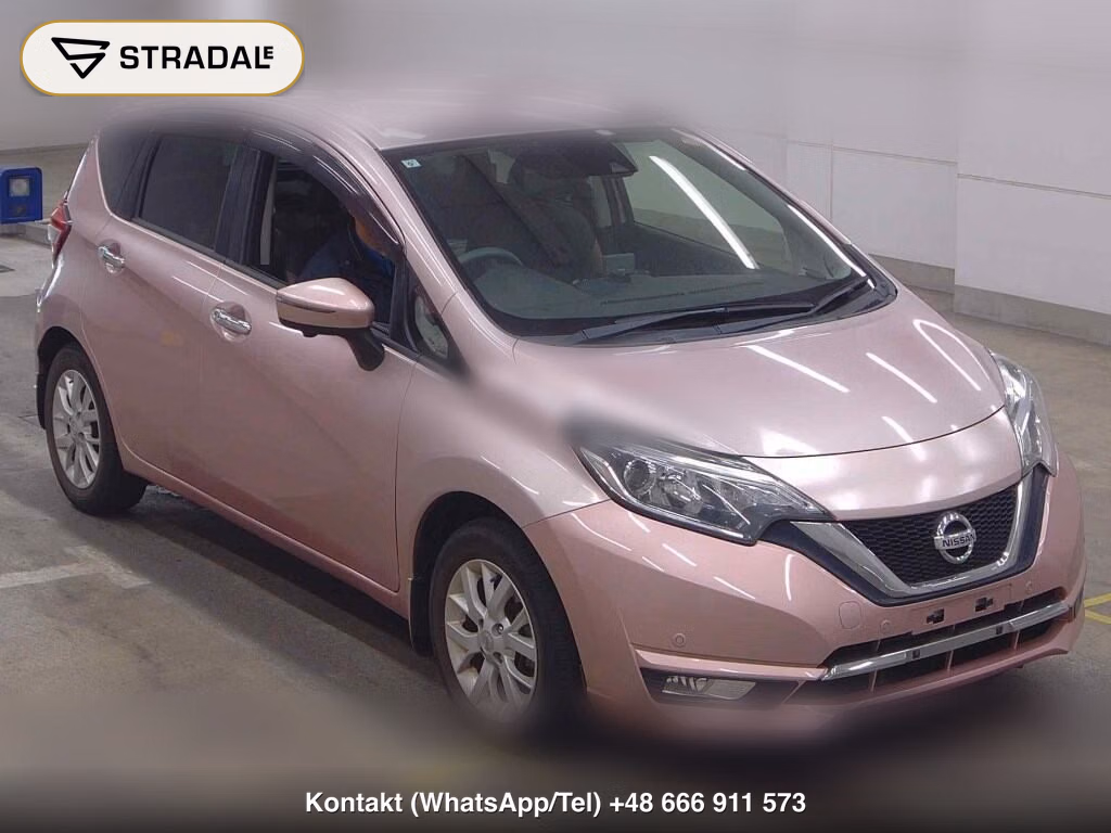 NISSAN NOTE 4WD MEDALIST X FOUR SMART SAFETY EDITION 2017, aukcja z Japonii, zdjęcie 1
