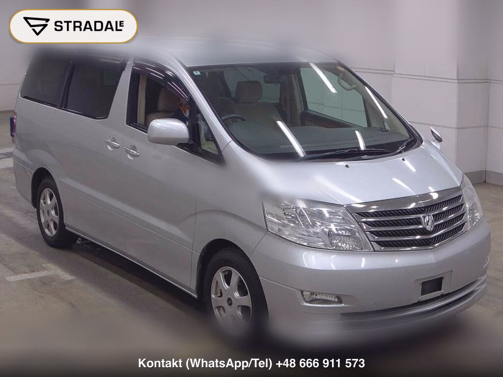 TOYOTA ALPHARD G 4WD AX 2008, aukcja z Japonii, zdjęcie 1