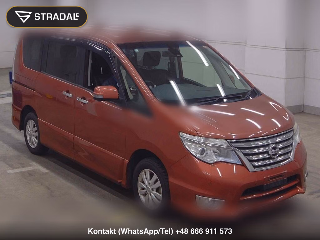 NISSAN SERENA 5D 4WD HIGHWAY STAR V SELECTION+SAFETY ADVANCED 2014, aukcja z Japonii, zdjęcie 1