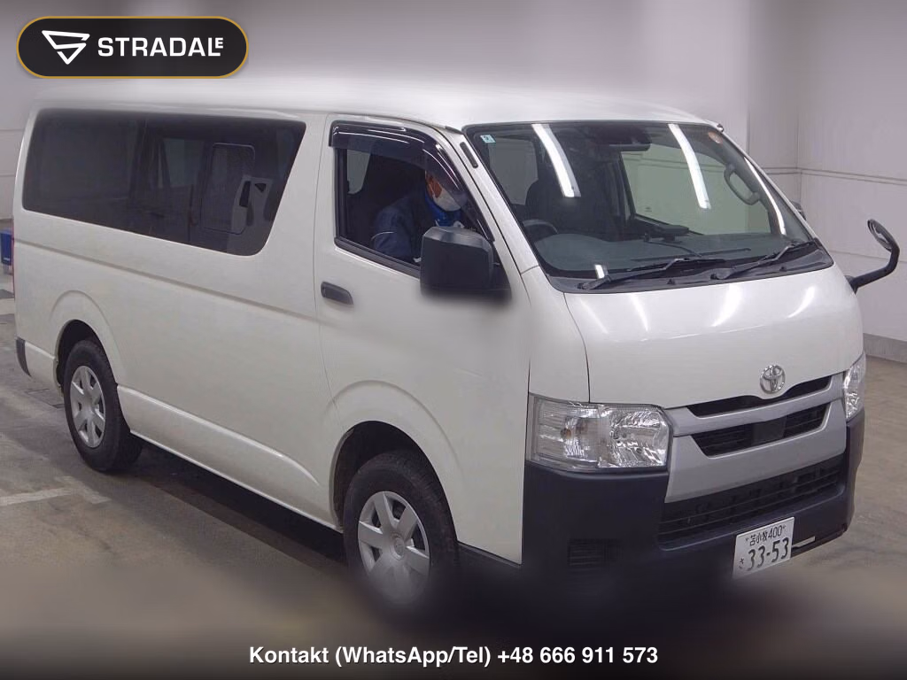 TOYOTA HIACE VAN 4D 4WD DX 2021, aukcja z Japonii, zdjęcie 1