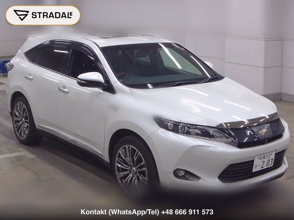 TOYOTA HARRIER HYBRID 4WD PREMIUM ADVANCED PACKAGE 2014, aukcja z Japonii, zdjęcie 1