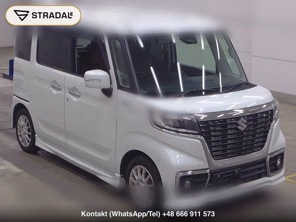 SUZUKI SPACIA CUSTOM 4WD HYBRID XS 2019, aukcja z Japonii, zdjęcie 1