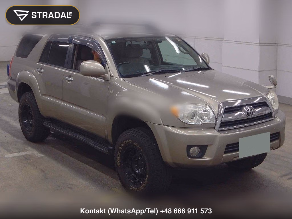 TOYOTA HILUX SURF 5D 4WD SSR-G 2008, aukcja z Japonii, zdjęcie 1