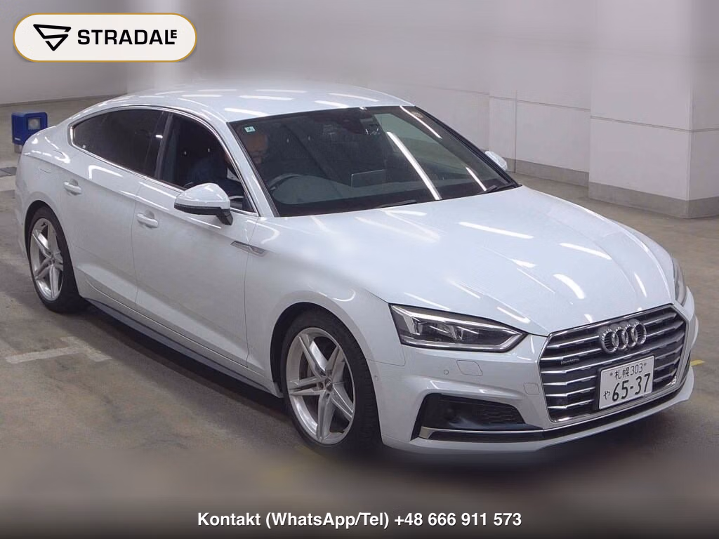 AUDI A5 SPORTBACK 4WD 2018, aukcja z Japonii, zdjęcie 1