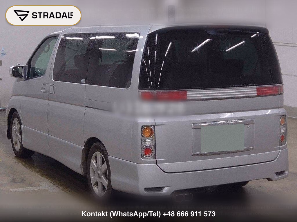 NISSAN ELGRAND 5D 4WD 250 HIGHWAY STAR BLACK LEATHER EDITION, miniaturka 3