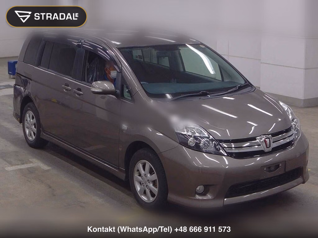 TOYOTA ISIS 4WD PLATANA 2012, aukcja z Japonii, zdjęcie 1