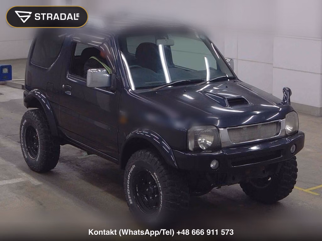SUZUKI JIMNY 3D 4WD WILD WIND 2007, aukcja z Japonii, zdjęcie 1