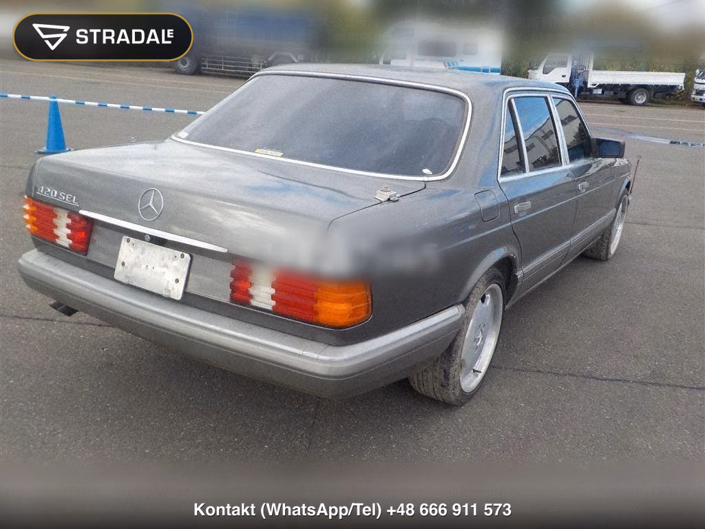 MERCEDES BENZ S-CLASS 4D 420SEL, miniaturka 6