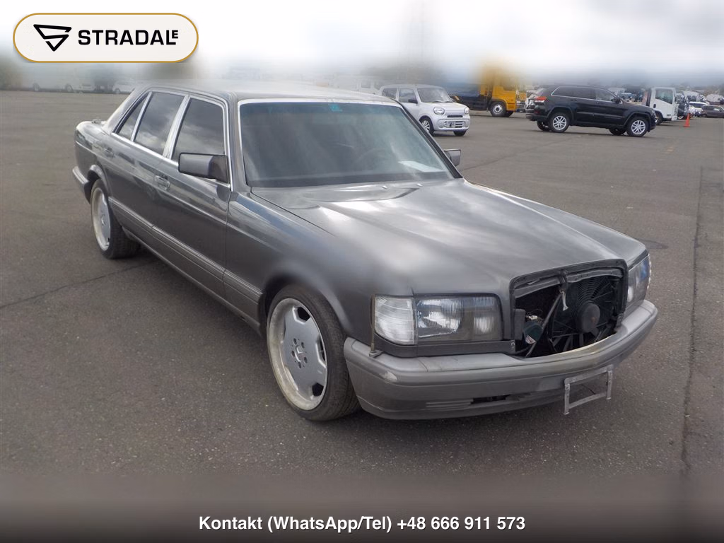 MERCEDES BENZ S-CLASS 4D 420SEL 1988, aukcja z Japonii, zdjęcie 1