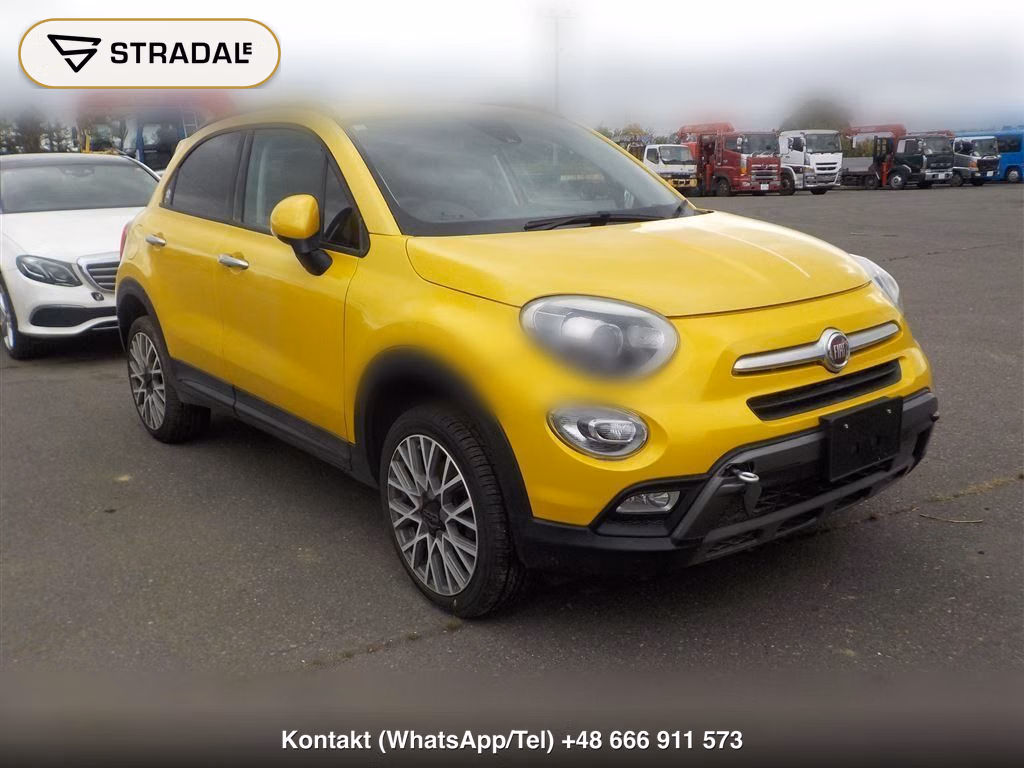 FIAT 500X 5D 4WD YELLOW CROSS 2016, aukcja z Japonii, zdjęcie 1