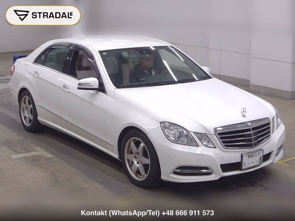 MERCEDES BENZ E-CLASS 4D 4WD E300 4MATIC BLUEEFFICIENCY AVANTGARDE 2013, aukcja z Japonii, zdjęcie 1