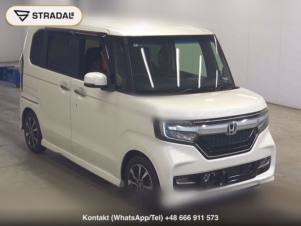 HONDA N-BOX CUSTOM G・L 2017, aukcja z Japonii, zdjęcie 1