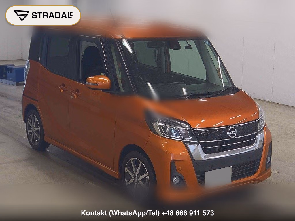 NISSAN DAYZ ROOX HIGHWAY STAR G TURBO 2019, aukcja z Japonii, zdjęcie 1
