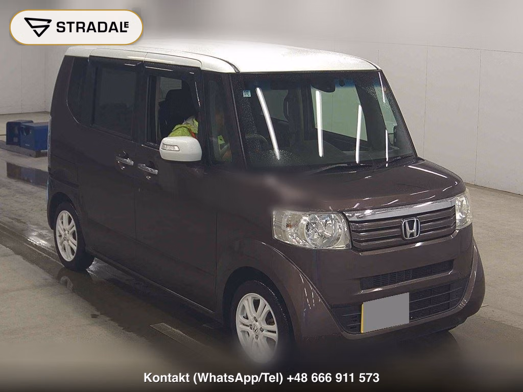 HONDA N-BOX TURBO SS PACKAGE 2 TONE COLOR STYLE 2014, aukcja z Japonii, zdjęcie 1