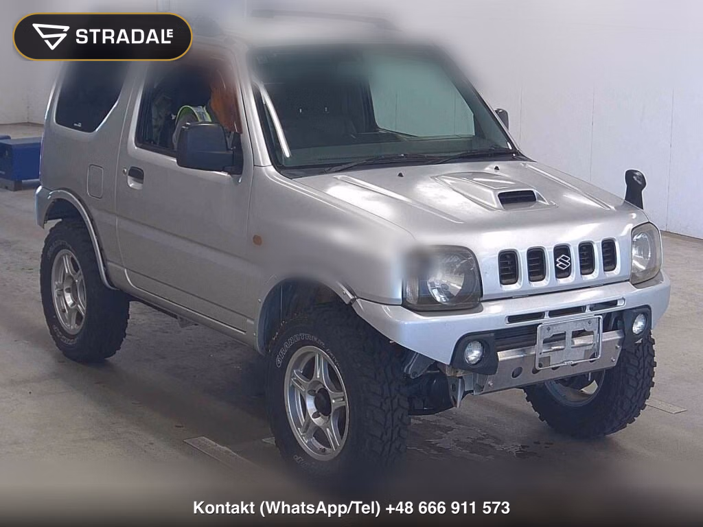 SUZUKI JIMNY 3D 4WD XC 2001, aukcja z Japonii, zdjęcie 1
