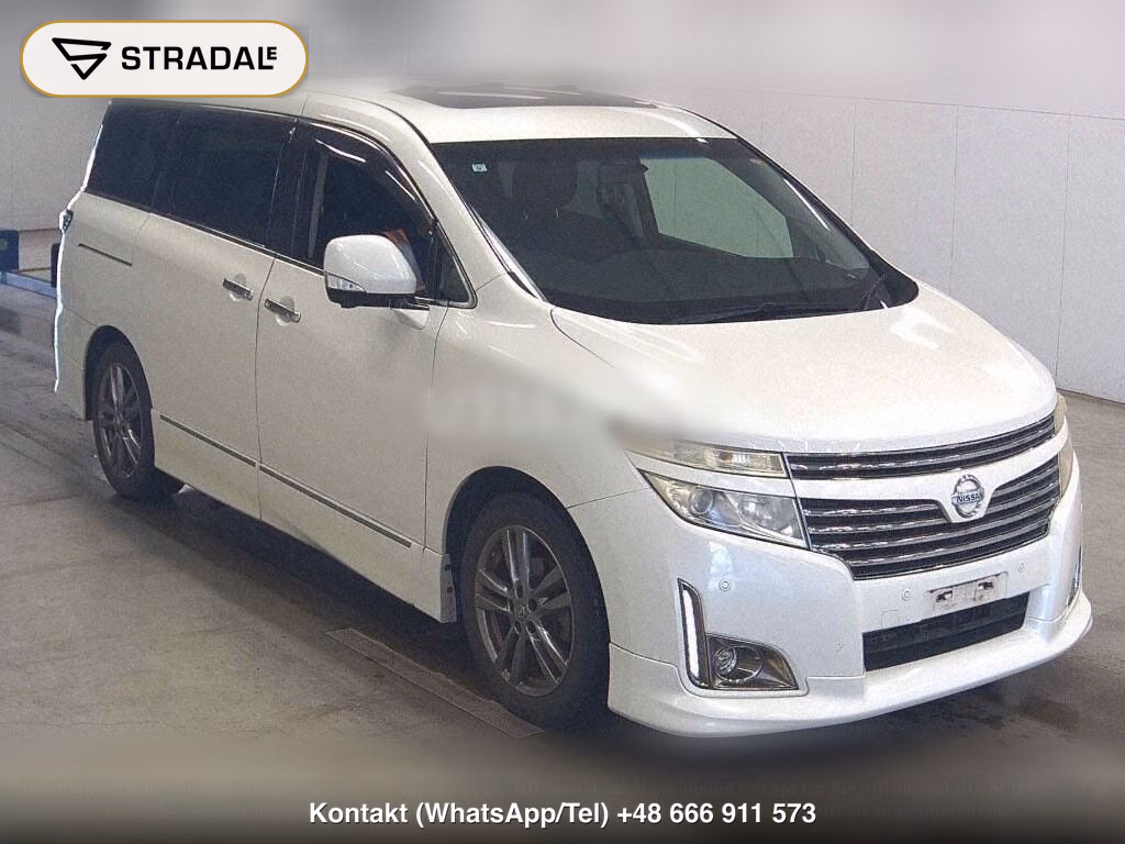 NISSAN ELGRAND 5D 350 HIGHWAY STAR URBAN CHROME BLACK LEAT, miniaturka 2
