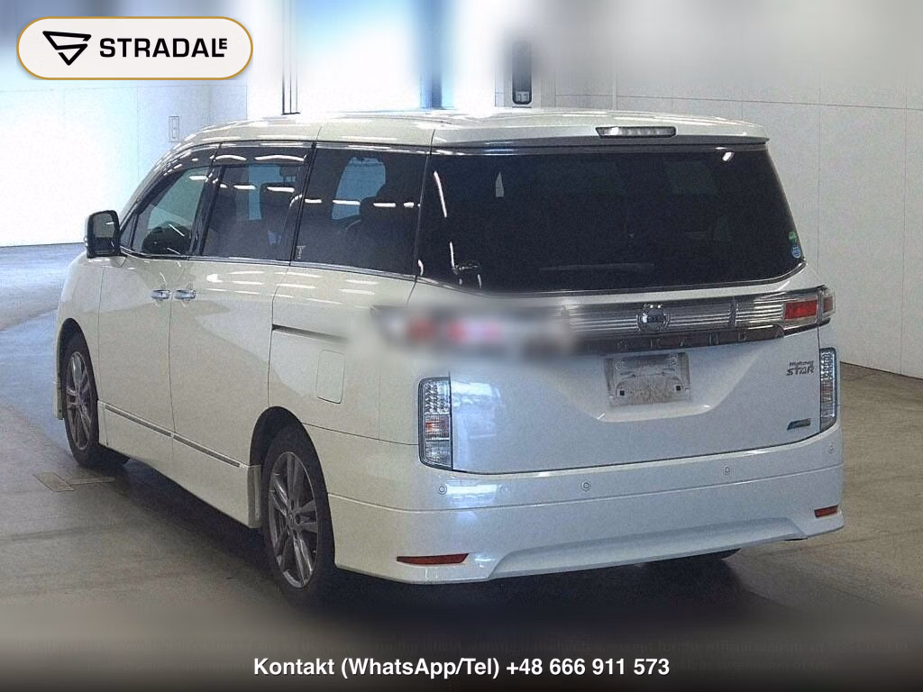 NISSAN ELGRAND 5D 350 HIGHWAY STAR URBAN CHROME BLACK LEAT, miniaturka 3