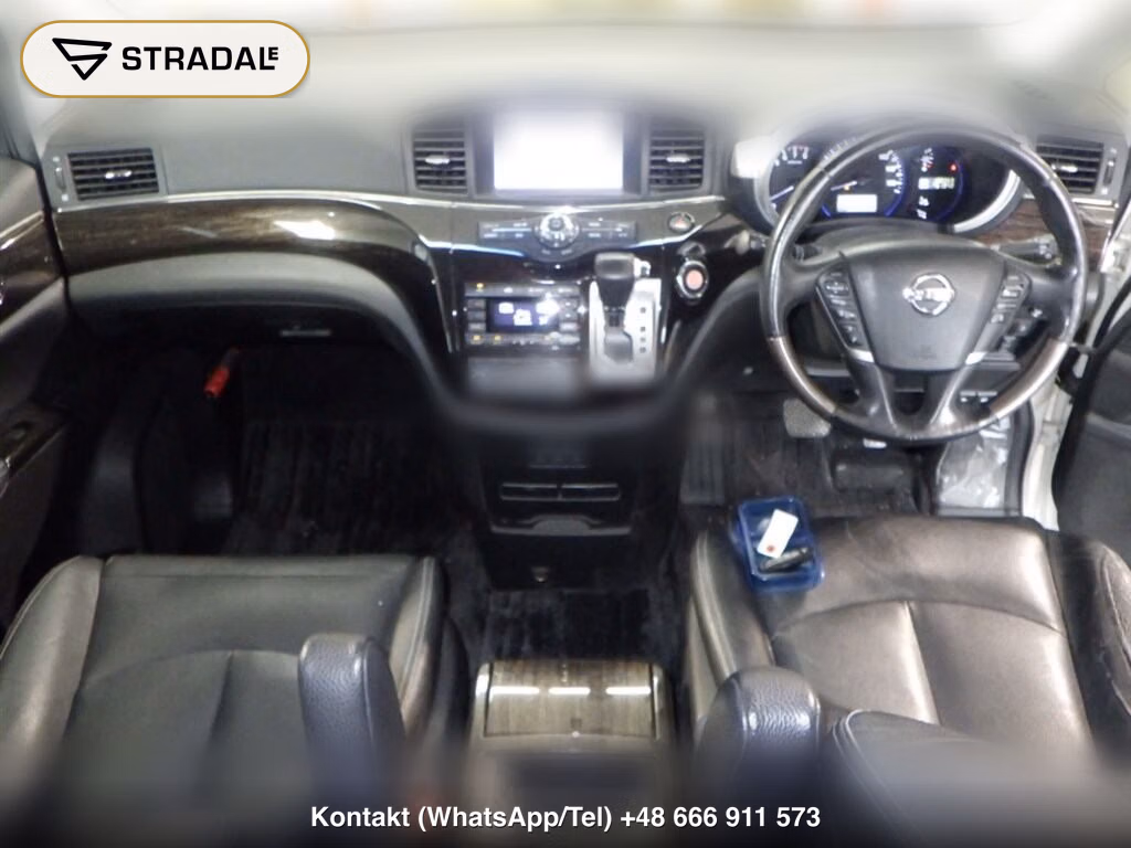 NISSAN ELGRAND 5D 350 HIGHWAY STAR URBAN CHROME BLACK LEAT, miniaturka 4