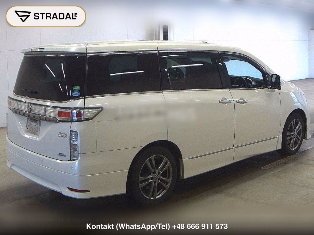 NISSAN ELGRAND 5D 350 HIGHWAY STAR URBAN CHROME BLACK LEAT, miniaturka 6