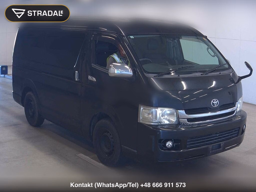 TOYOTA HIACE VAN 5D LONG SUPER GL 2008, aukcja z Japonii, zdjęcie 1