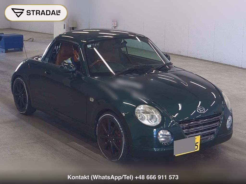 DAIHATSU COPEN OP TAN LEATHER EDITION 2004, aukcja z Japonii, zdjęcie 1