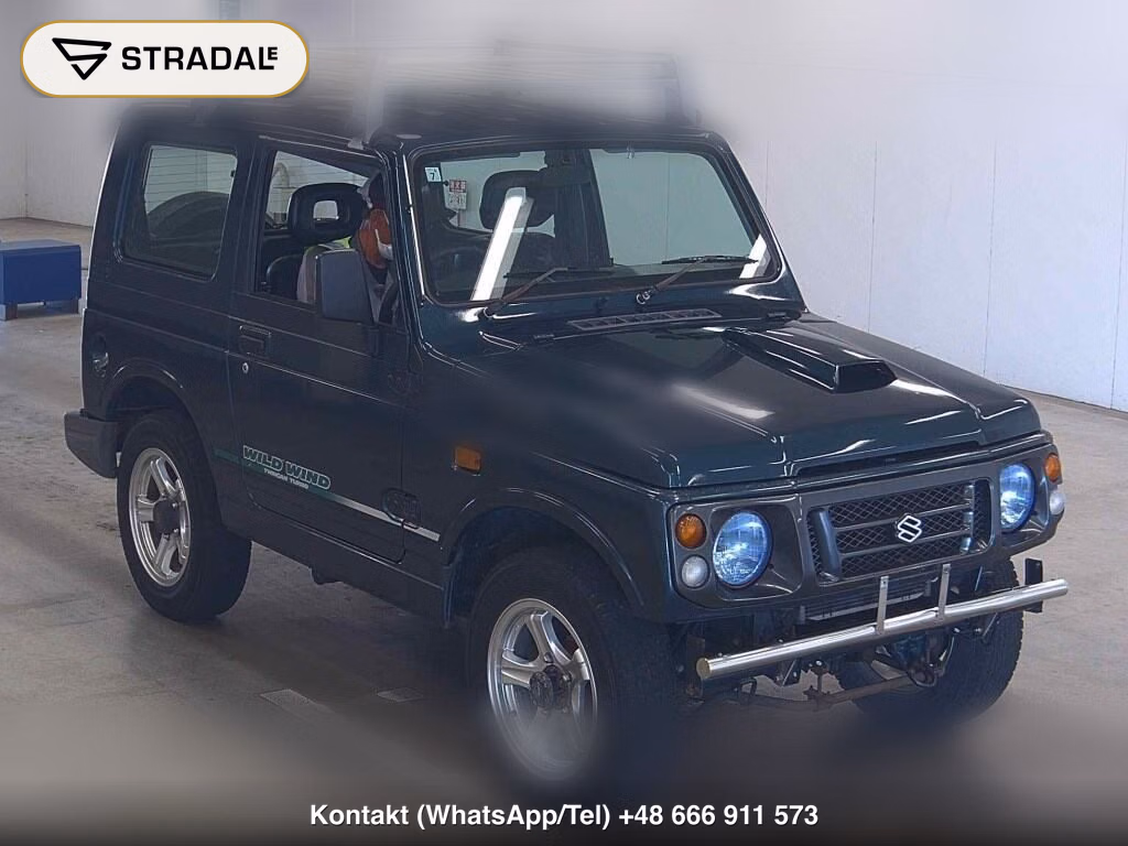 SUZUKI JIMNY 3D 4WD WILD WIND 1996, aukcja z Japonii, zdjęcie 1