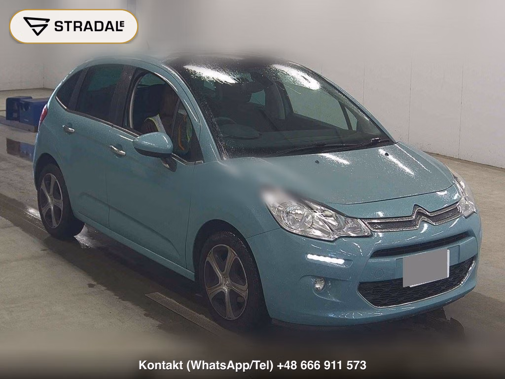 CITROEN C3 2017, aukcja z Japonii, zdjęcie 1