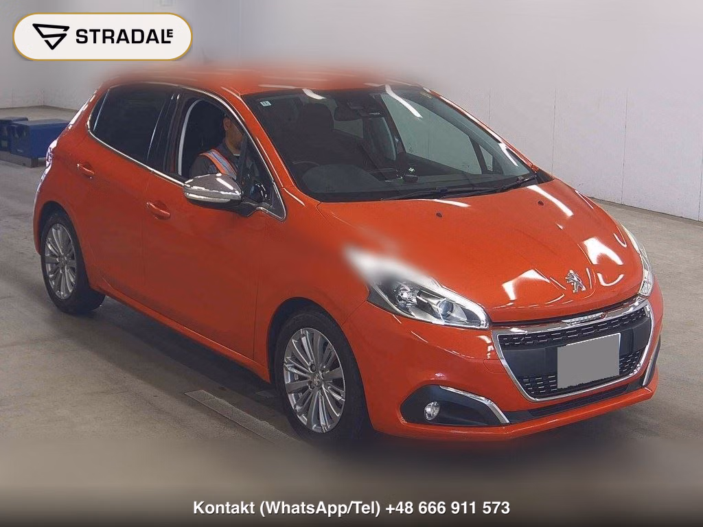 PEUGEOT 208 5D 2017, aukcja z Japonii, zdjęcie 1
