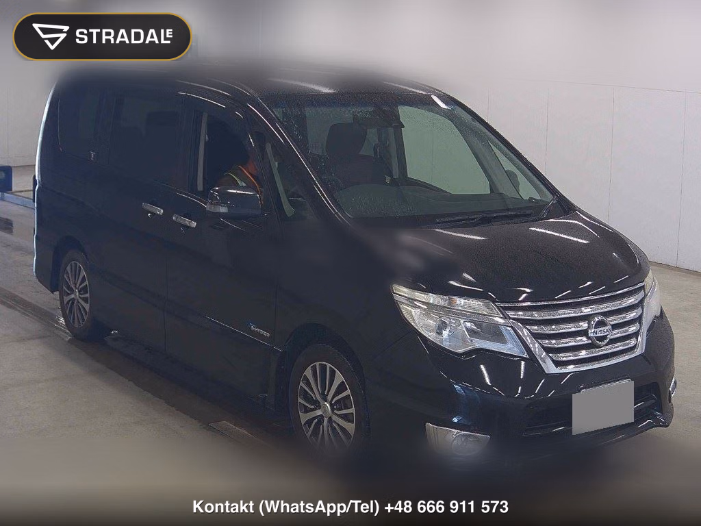 NISSAN SERENA 5D HIGHWAY STAR S-HYBRID 2014, aukcja z Japonii, zdjęcie 1