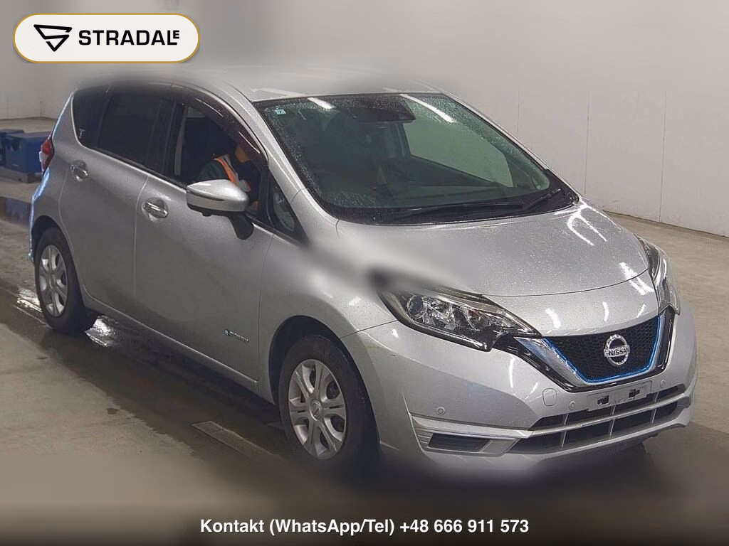 NISSAN NOTE E-POWER X 2017, aukcja z Japonii, zdjęcie 1