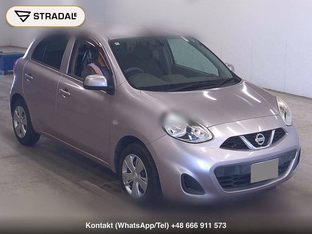 NISSAN MARCH 5D X V SELECTION 2016, aukcja z Japonii, zdjęcie 1