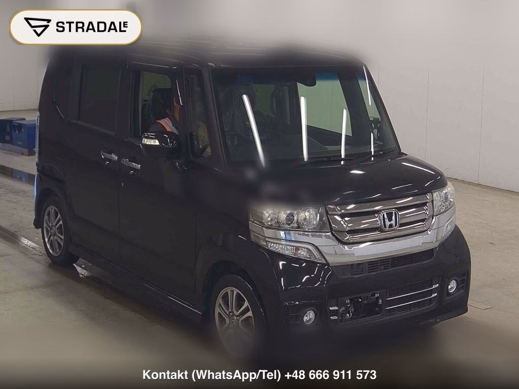 HONDA N-BOX CUSTOM G・L PACKAGE 2016, aukcja z Japonii, zdjęcie 1