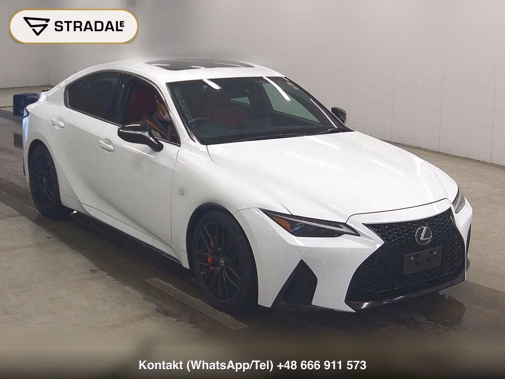 LEXUS IS 4D IS350 F SPORT MODE BLACK 2021, aukcja z Japonii, zdjęcie 1