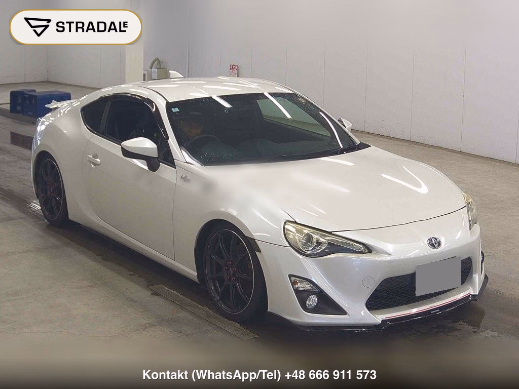 TOYOTA 86 GT LIMITED 2012, aukcja z Japonii, zdjęcie 1