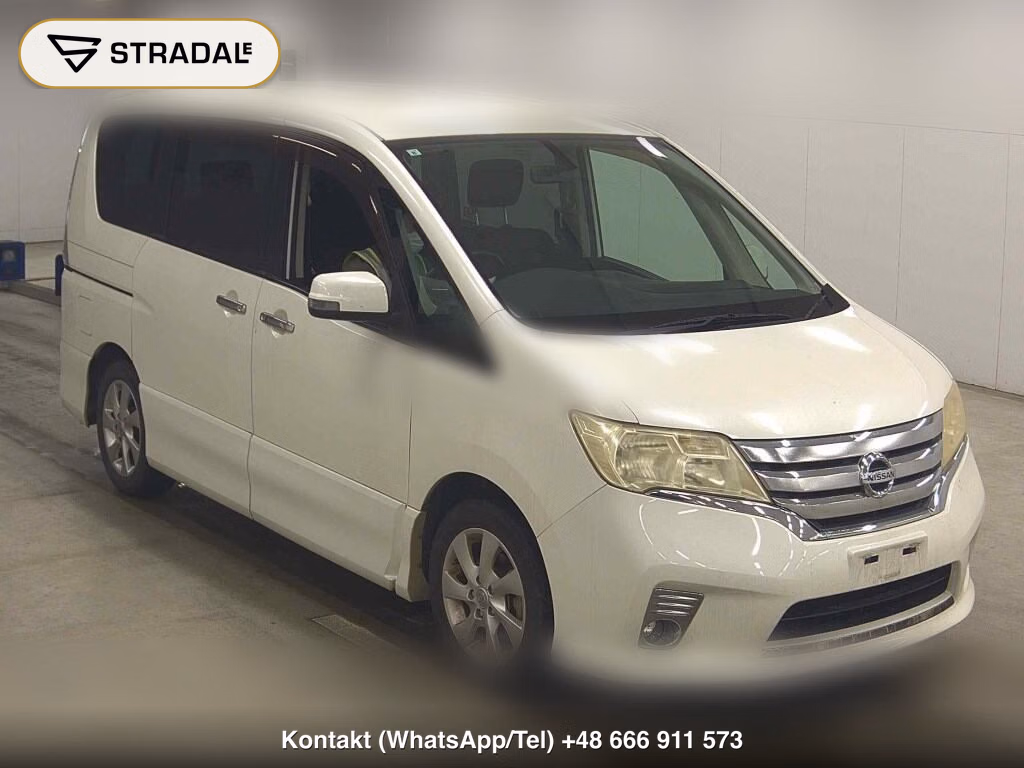NISSAN SERENA 5D HIGHWAY STAR 2011, aukcja z Japonii, zdjęcie 1