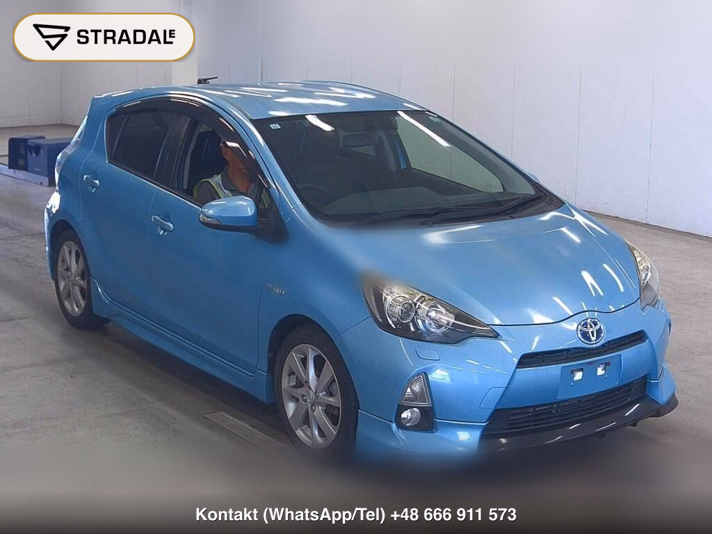 TOYOTA AQUA G BLACK SOFT LEATHER SELECTION 2013, aukcja z Japonii, zdjęcie 1