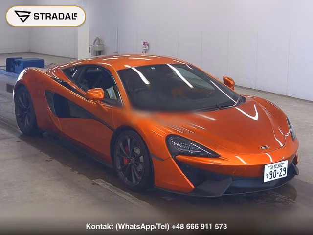 MCLAREN 540C BASE GRADE 2016, samochód z aukcji Japonii