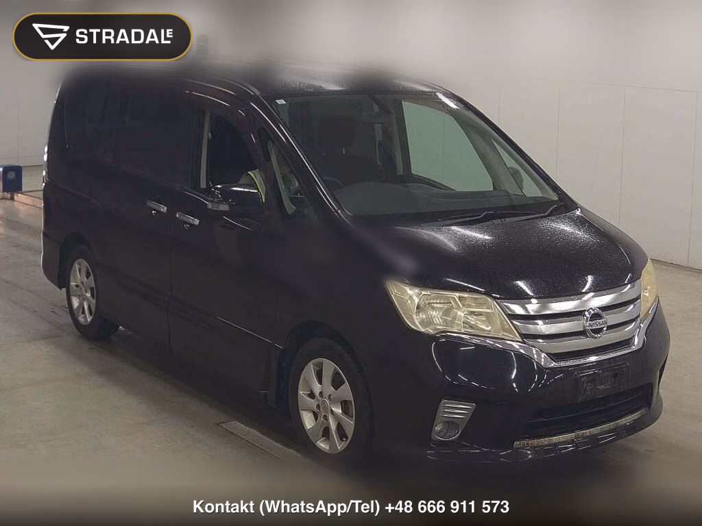 NISSAN SERENA 5D HIGHWAY STAR 2011, aukcja z Japonii, zdjęcie 1
