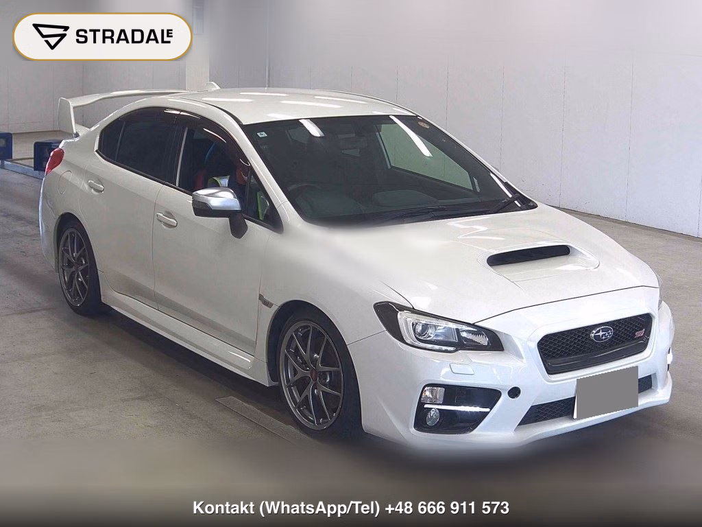 SUBARU WRX STI 4WD STI TYPE S 2016, aukcja z Japonii, zdjęcie 1