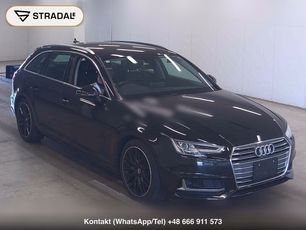 AUDI A4 AVANT BLACK ELEGANCE 2019, aukcja z Japonii, zdjęcie 1