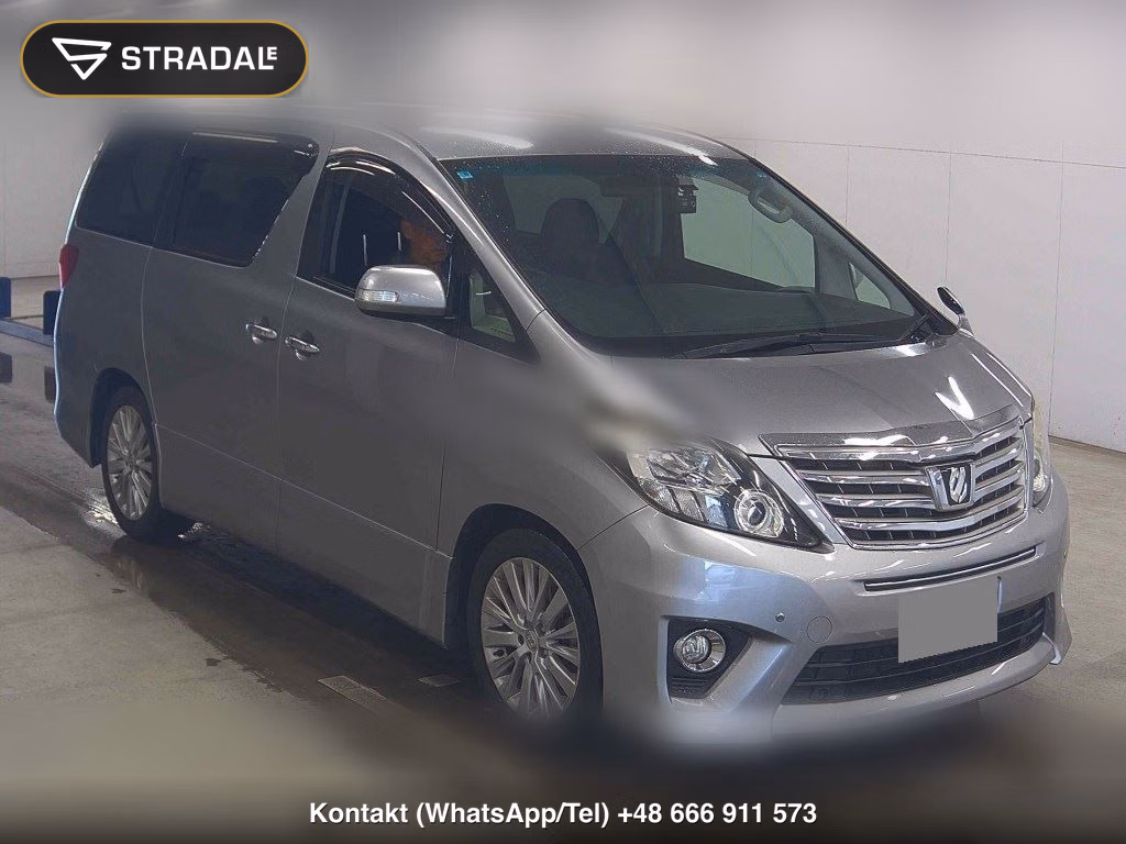 TOYOTA ALPHARD 240S 2014, aukcja z Japonii, zdjęcie 1