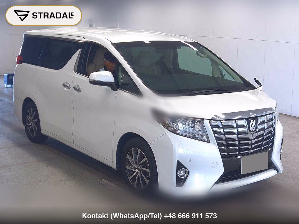 TOYOTA ALPHARD 2.5G 2016, aukcja z Japonii, zdjęcie 1