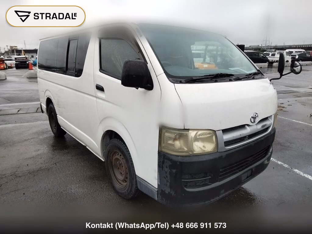 TOYOTA HIACE VAN 4D DX 2004, aukcja z Japonii, zdjęcie 1