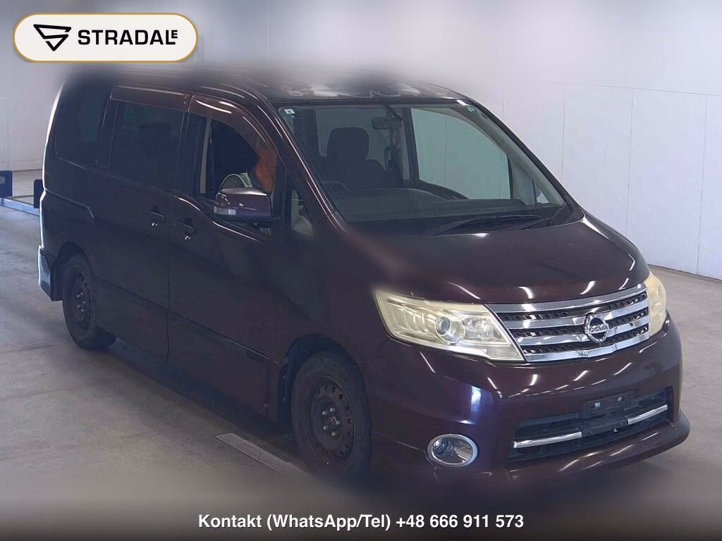 NISSAN SERENA 5D 2009, aukcja z Japonii, zdjęcie 1