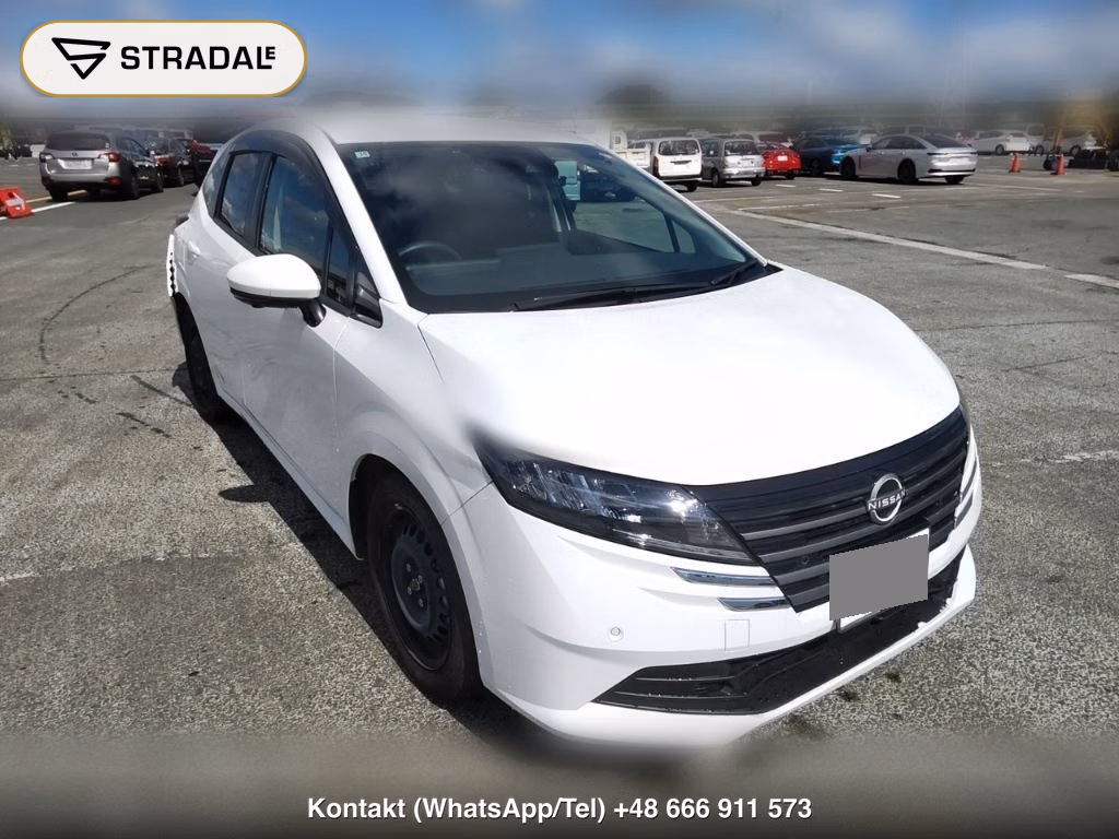 NISSAN NOTE X 2025, aukcja z Japonii, zdjęcie 1